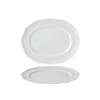 Блюдо овальное 24 см, фарфор 