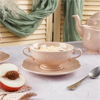 Бульонная пара 280 мл, фарфор,серия 