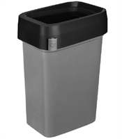 Контейнер для мусора 50 л черный ПП 1234/1