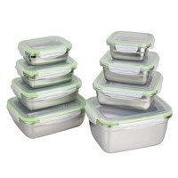 Металлический бокс для хранения продуктов 1200мл, P.L. Proff Cuisine 81290206