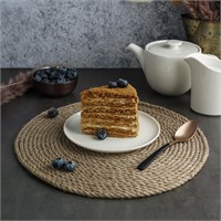 Тарелка 15,5см, фарфор 