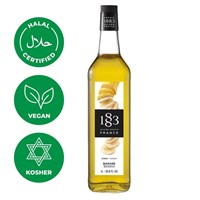 Сироп 1883 Maison Routin Банан (Banana), 1 л, стекло 81230006