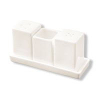 Набор для специй: 3 предмета на подставке, фарфор, P.L. Proff Cuisine 99004054