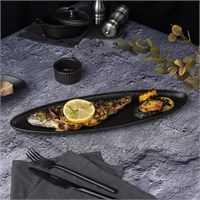 Блюдо  Black Raw Steller для подачи 40*11,5*2,4 см, P.L. Proff Cuisine 81223483