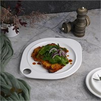 Тарелка фуршетная с выемкой 22,5*27,5 см, P.L. Proff Cuisine 99002208