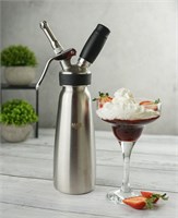 Сифон (кремер) для взбивания сливок,нержавеющая сталь+алюминий, 0,5 л, P.L.- Barbossa 81221537