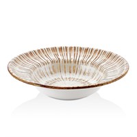 Тарелка для пасты,супа 25 cм,400 мл, фарфор,серия 