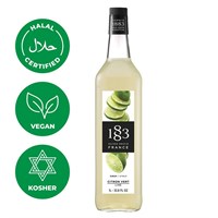 Сироп 1883 Maison Routin Лайм (Lime), 1 л, стекло 81230022