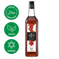 Сироп 1883 Maison Routin Кленовый (Maple), 1 л, стекло 81230028