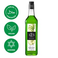 Сироп 1883 Maison Routin Зеленое яблоко (Green Apple), 1 л, стекло 81230076