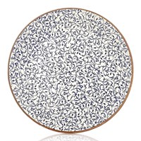 Тарелка гладкая d=25 cм, фарфор,серия 