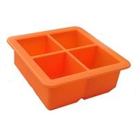 Форма для льда ,силикон, 4 ячейки, ячейка 5*5 см. P.L.- Barbossa 81259270