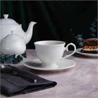 Чайная пара 200 мл, фарфор, Aristocrat, Noble 81224321