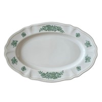 Блюдо овальное 30х19,5 см, зеленое CHRZ-OVP-300-GRN CHRZ-OVP-300-GRN