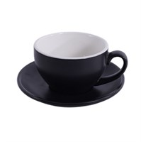 Кофейно-чайная пара Barista (Бариста) 250 мл,черный-матовый цвет, P.L. 81280275