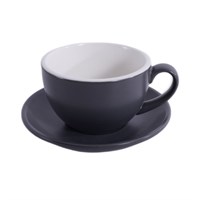 Кофейно-чайная пара Barista (Бариста) 350 мл,серый-матовый цвет, P.L. 81280284