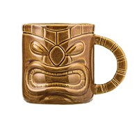 Кружка для пива  450 мл. d= мм. h= мм. керамика, коричневая Тики /12/ 80684