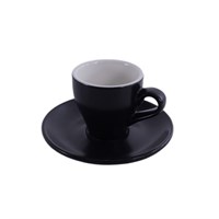 Кофейная пара Barista (Бариста) 80 мл,черный-матовый цвет, P.L. 81280263