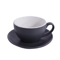 Кофейно-чайная пара Barista (Бариста) 300 мл,серый-матовый цвет, P.L. 81280278