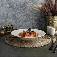 Тарелка глубокая 23см, 280мл фарфор 