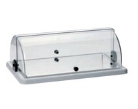 Поднос сервировочный 50*30,5 см. полипропилен, с крышкой Roll-Top, с охлаждением Abert /1/ 75797