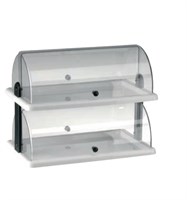 Поднос сервировочный 50*30,5 см. полипропилен, с крышкой Roll-Top, 2-х уровневый Abert /1/ 75796