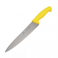 НОЖ поварской 10" 250мм желтый "HACCP" Luxstahl [W016] кт1472