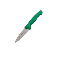НОЖ овощной 3,5" 90мм зелёный "HACCP" Luxstahl [W016] кт1443