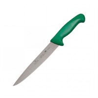 НОЖ универсальный 8" 200мм зеленый "HACCP" Luxstahl [W016] кт1439