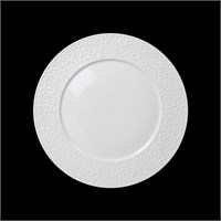 ТАРЕЛКА мелкая с бортами 11" 280мм, белый "Corone Nori" фк5612
