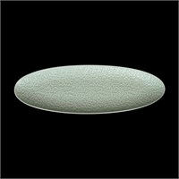 БЛЮДО овальное 14'' 356х114х21мм, зеленый "Corone Nori" фк5630