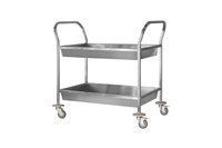 Тележка для сбора посуды ТДПп - 900*600*860 "Profi Inox", 2 уровня ТДП-2PIn906086