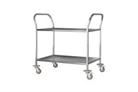 Тележка для сервировки ТДСп - 800*500*860 "Profi Inox", 2 уровня ТДС-2PIn805086