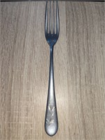 Вилка десертная 16см, Epsilon retro flower, Narin [12] 202429