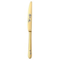 Нож сервировочный 24см, Epsilon matt gold 24k flower, Narin [12] 202453