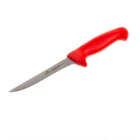 НОЖ обвалочный 6" 140 мм красный "HACCP" Luxstahl[W016-025RU] кт1331