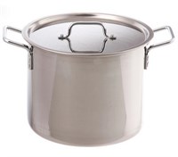 Кастрюля 17,0л (d30см; h28см) [ОБЩЕПИТ] Сварной. Клепаные ручки, 1 КТ-ОБ-18 В