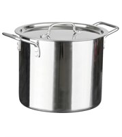 Котел 25,0л (d35см; h30см) Высокий [ОБЩЕПИТ] ТРС Капсульное дно Сварной Клепаные ручки, 1 КТ-ОБ-25 КВ