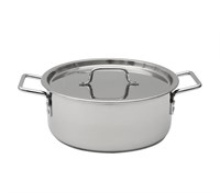 Кастрюля  8,0л (d30см; h12,5см) [ОБЩЕПИТ] ТРС. Капсульное дно КТ-ОБ-08 КН