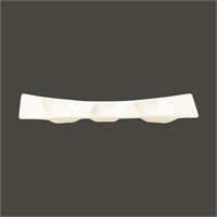 Тарелка RAK Porcelain Mazza прямоугольная, 3 секции, 26*7,5 см 81220691