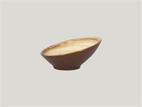 Ассиметричная тарелка RAK Porcelain Twirl Beach 650 мл, 22*9 см 81220506