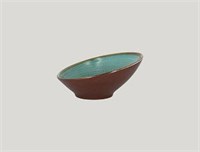 Ассиметричная тарелка RAK Porcelain Twirl Lagoon 650 мл, 22*9 см 81220510