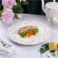 Тарелка классическая d=30 cм,фарфор "NOBLE" серия "Retro Ritz-La Vie En Rose" 81229634