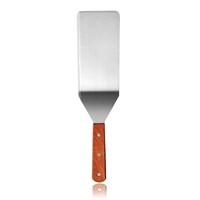 Лопатка металлическая 25*10 см (249*73),деревянная ручка  P.L. Proff Cuisine 81240687