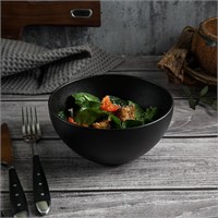 Салатник 700 мл, d=15 cм,фарфор "NOBLE" серия "Fine Plus-Black Sand" 81222211