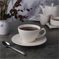 Чайная пара 250 мл,d9.7см,h6.2см, фарфор "NOBLE" серия "NEO SILK" 81222369