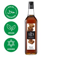 Сироп 1883 Maison Routin Карамель (Caramel), 1 л, стекло 81230010