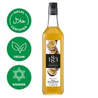 Сироп 1883 Maison Routin Маракуйя (Passion Fruit), 1 л, стекло 81230035