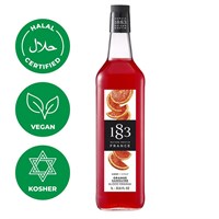 Сироп 1883 Maison Routin Красный апельсин (Blood Orange), 1 л, стекло 81230061