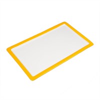 Гастроемкость 1/1-20 (52,5*32*2 см), желтый борт, фарфор, P.L. Proff Cuisine 81243103